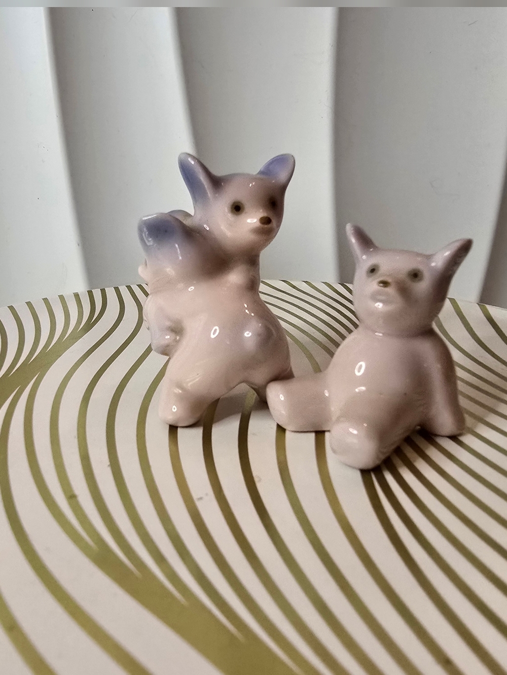 Porcelain Bears, Made In Occupied Japan